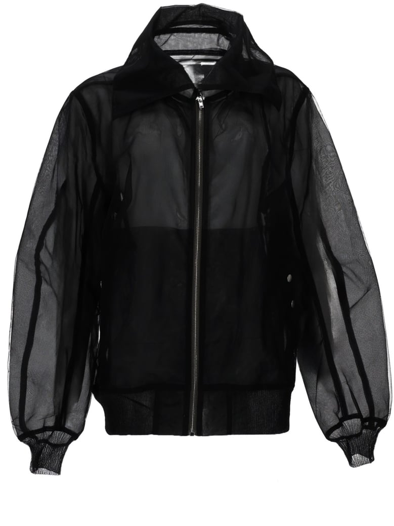 bomber jacket dracucollar flight black by Selfnex