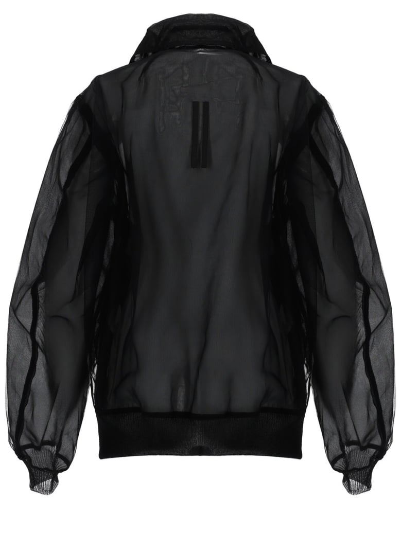 bomber jacket dracucollar flight black by Selfnex