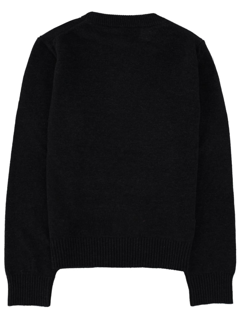 graphic sweater black wool by Selfnex