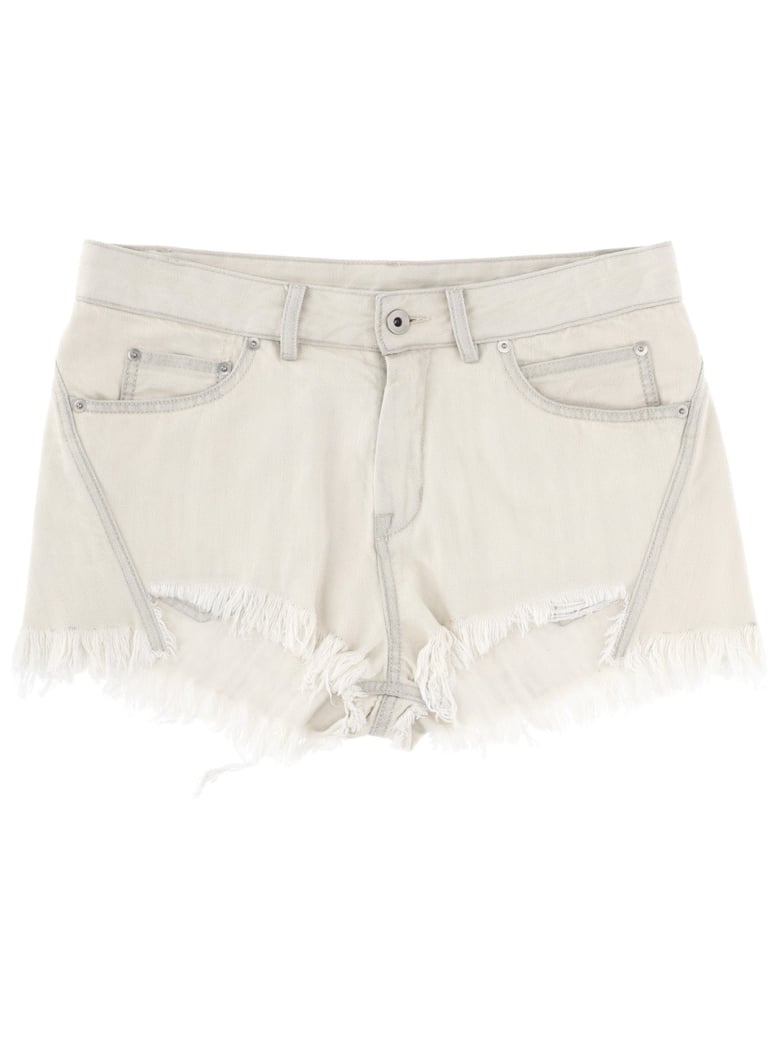 shorts bias cutoffs ivory by Selfnex