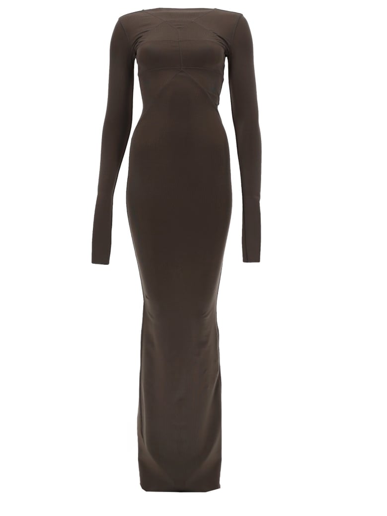 dress temple gown brown by Selfnex