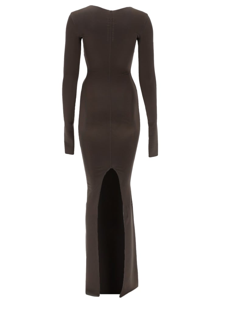 dress temple gown brown by Selfnex