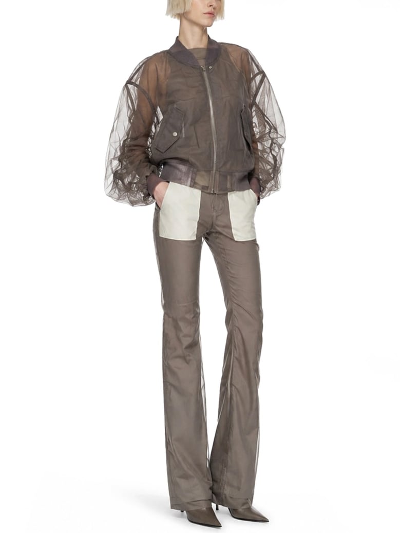 bomber jacket secchia flight dove by Selfnex