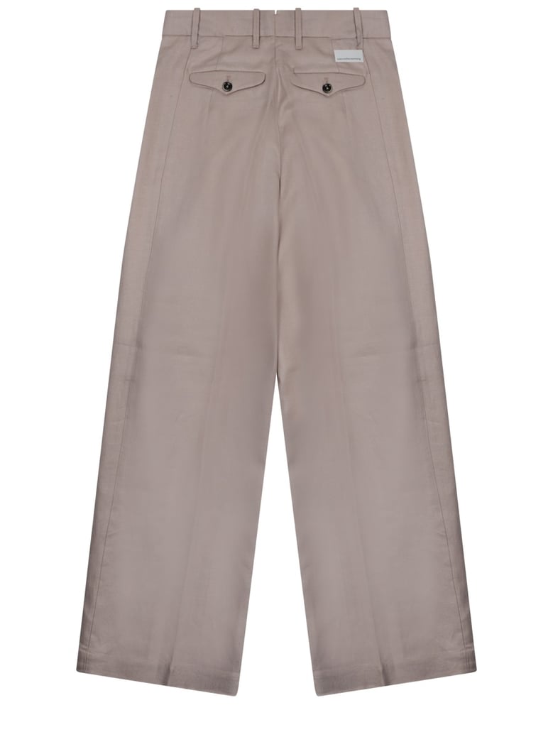 tailored trousers petra dove linen by Selfnex