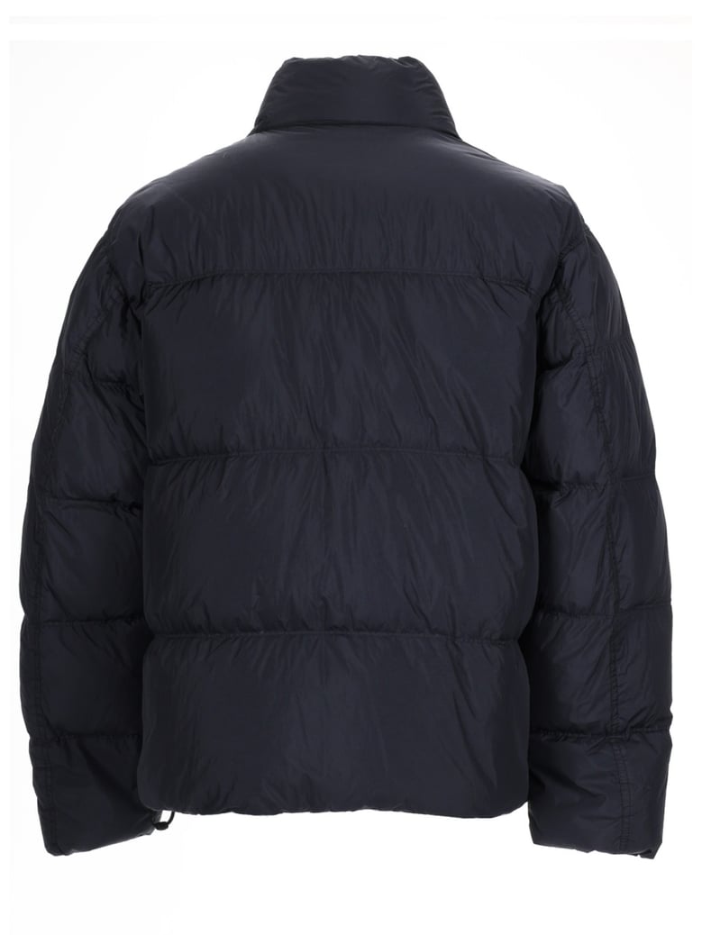 bomber puffer jacket blue by Selfnex