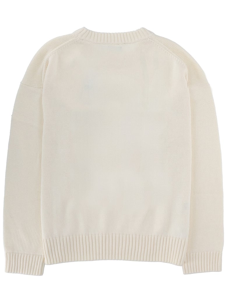 knit jumper polo bear multicolour by Selfnex