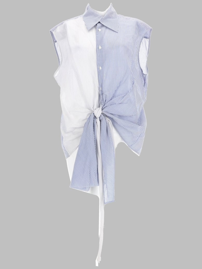 sleeveless shirt cotton-silk by Selfnex