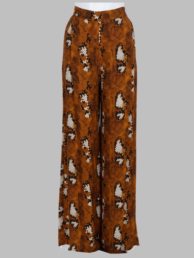 trousers in printed viscose by Selfnex