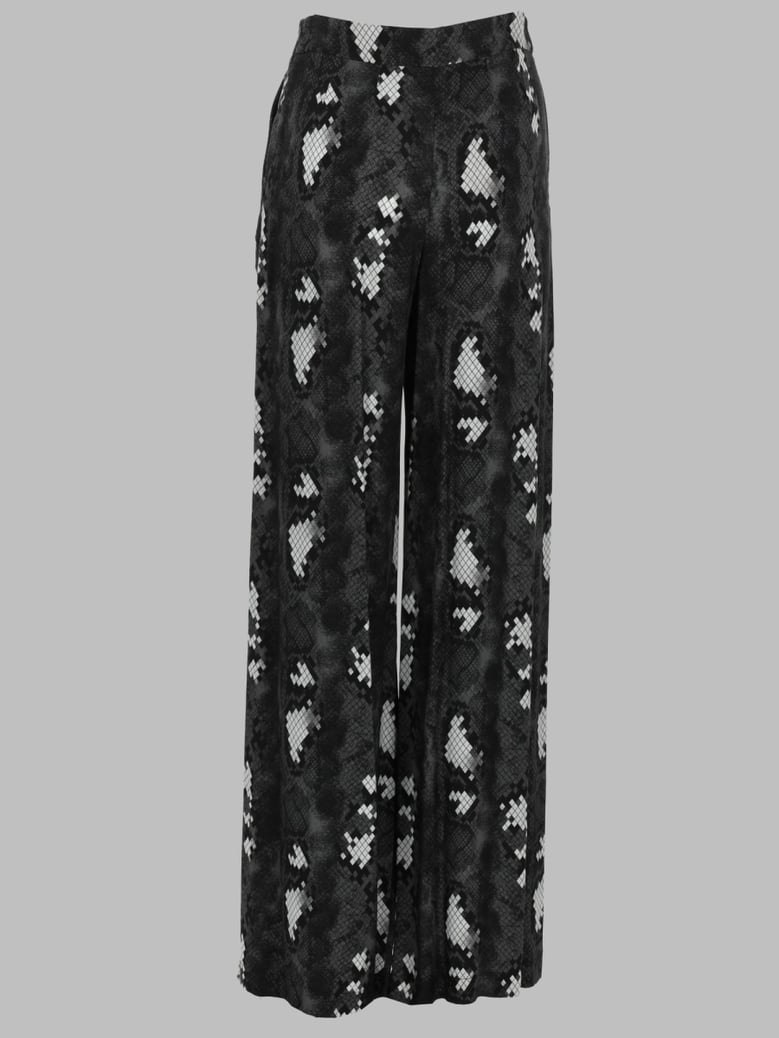 trousers printed viscose grey by Selfnex