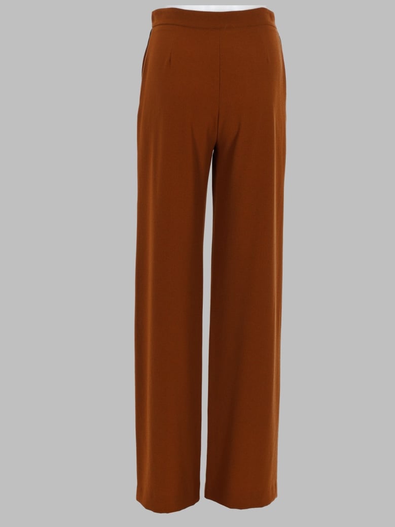 straight-leg trousers brown by Selfnex