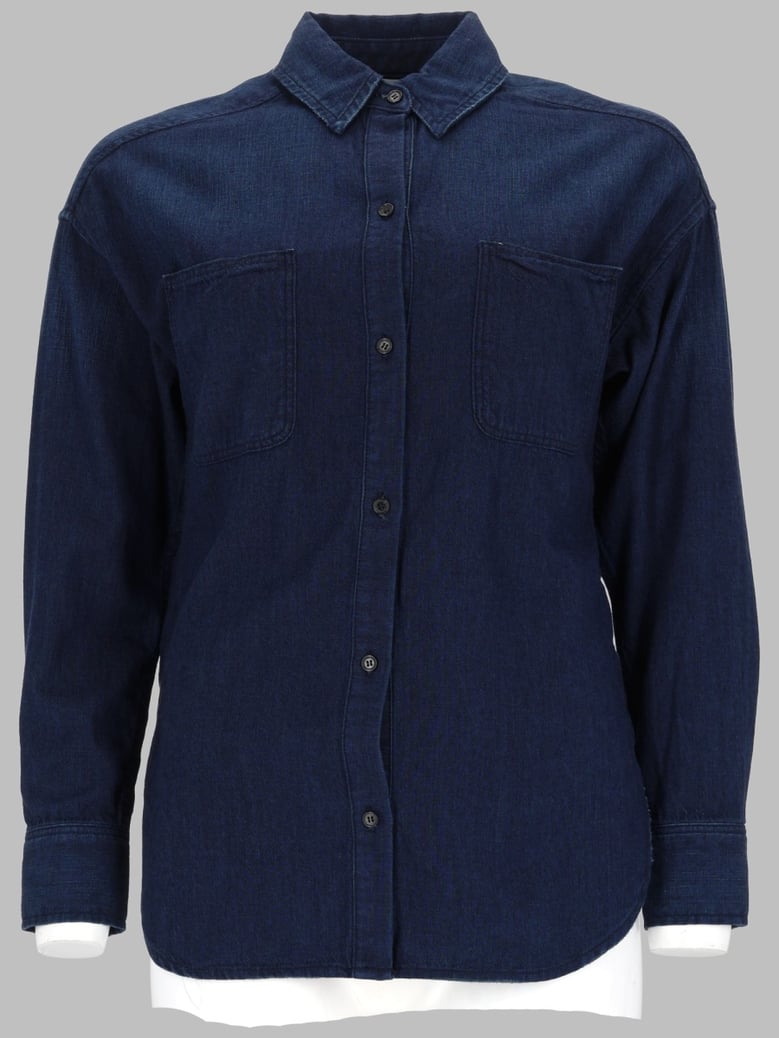 cotton shirt blue by Selfnex