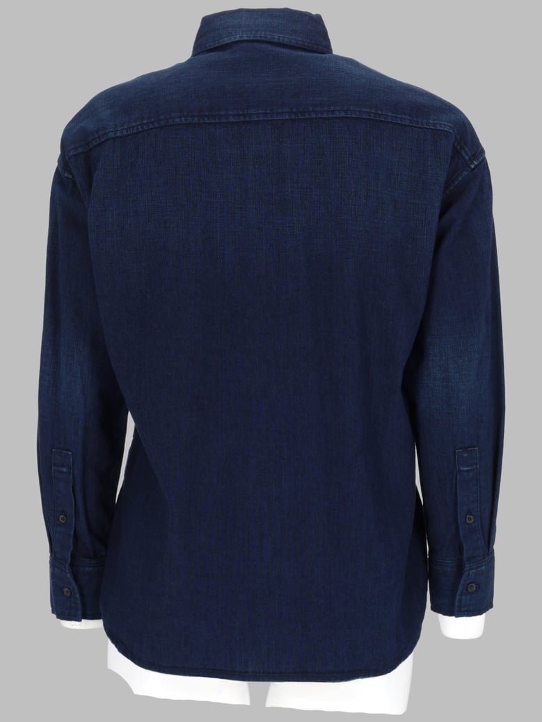 cotton shirt blue by Selfnex