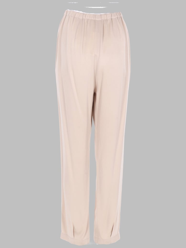 trousers with drawstring pink by Selfnex