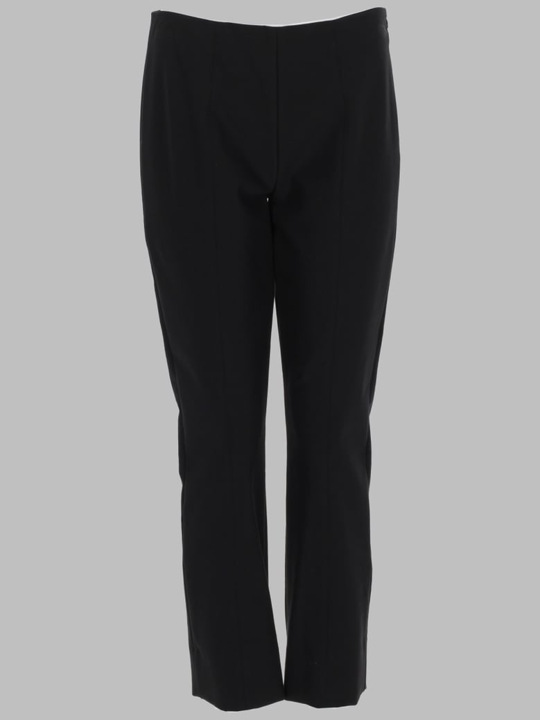trousers cotton-blend black by Selfnex