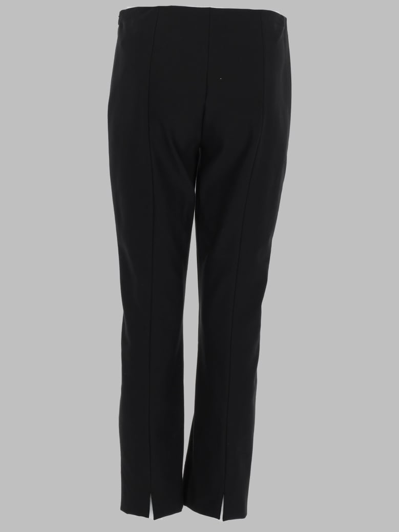 trousers cotton-blend black by Selfnex