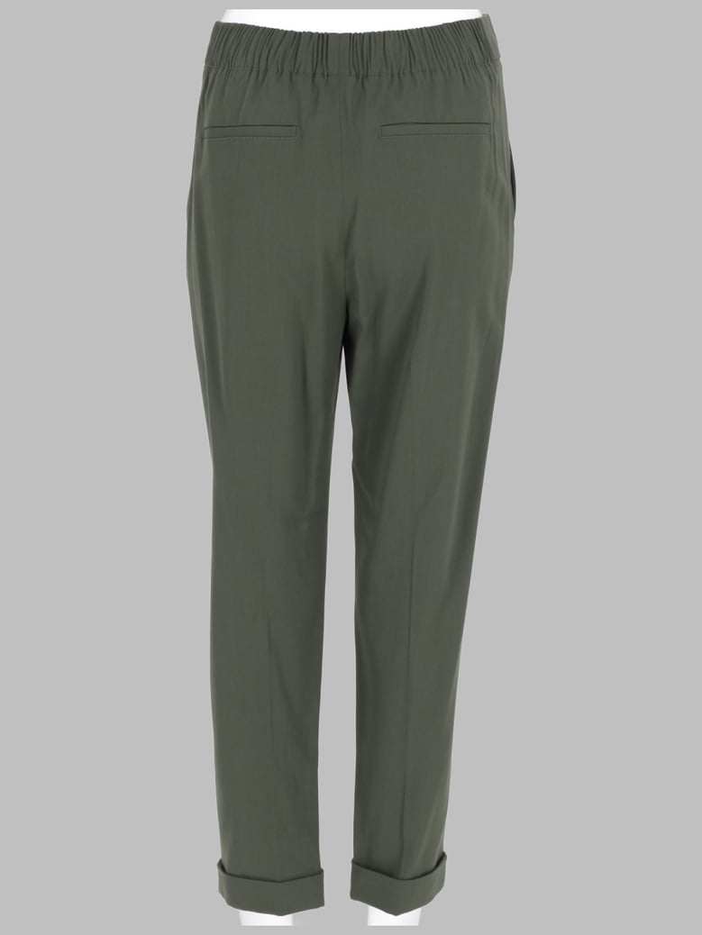 viscose trousers green by Selfnex