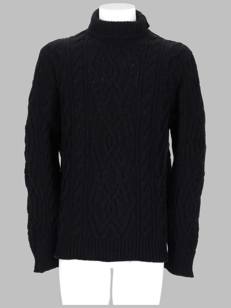 wool jumper black by Selfnex