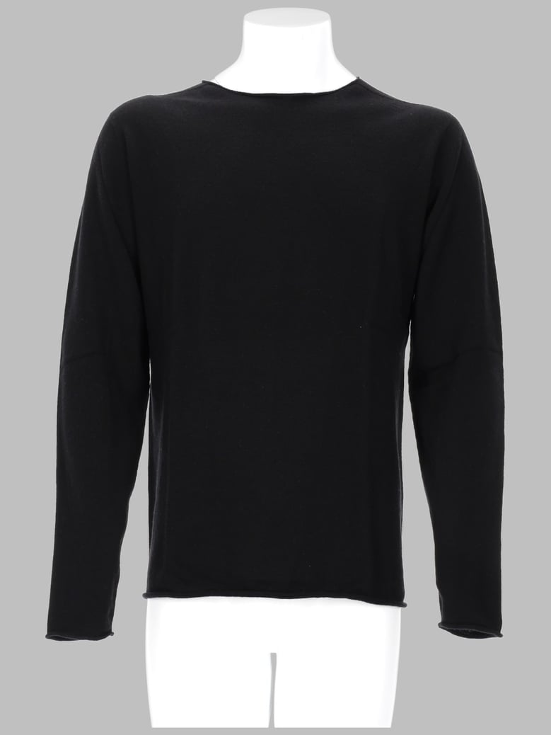 wool jumper phylippe black by Selfnex