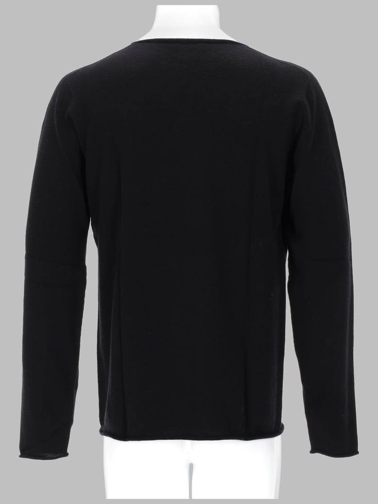 wool jumper phylippe black by Selfnex