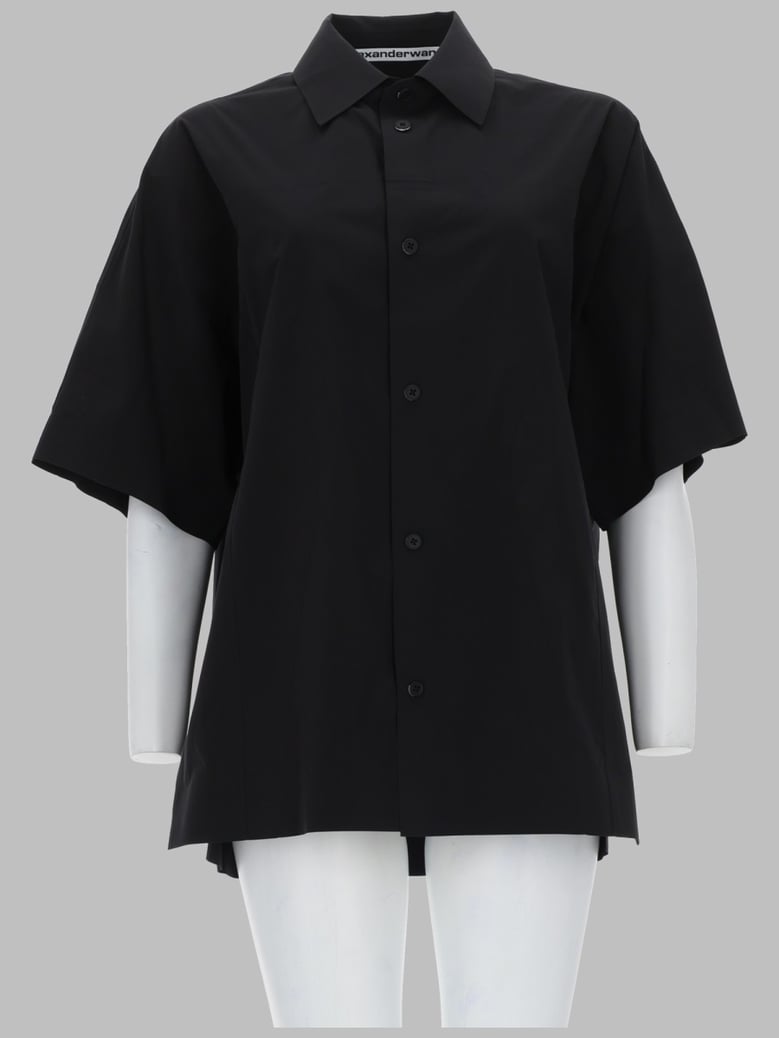 shirt loose fit black by Selfnex