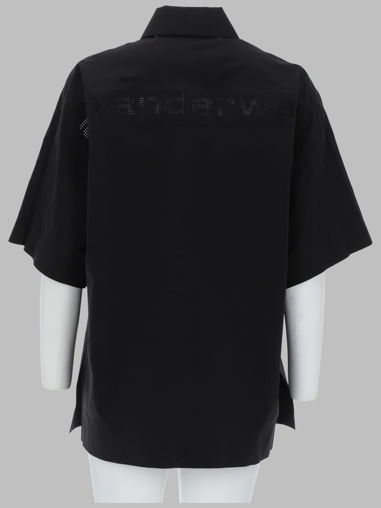 shirt loose fit black by Selfnex