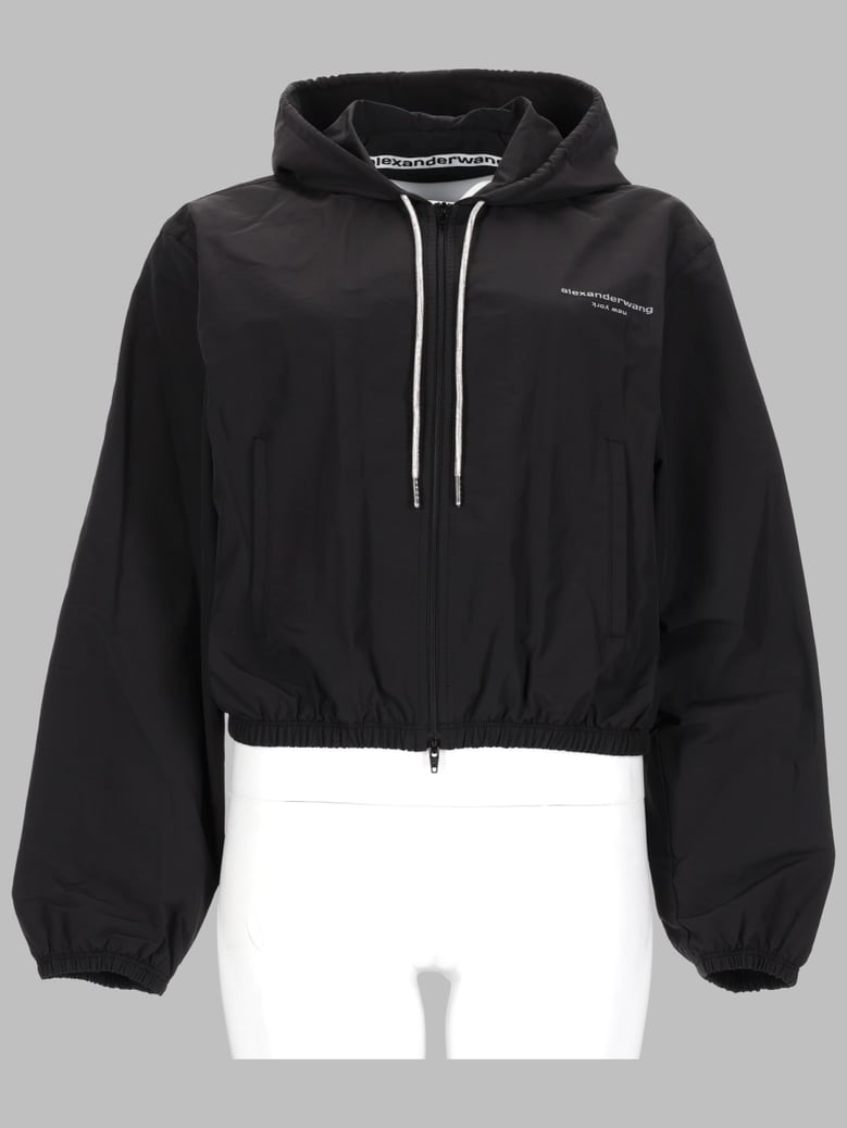 hooded jacket black by Selfnex