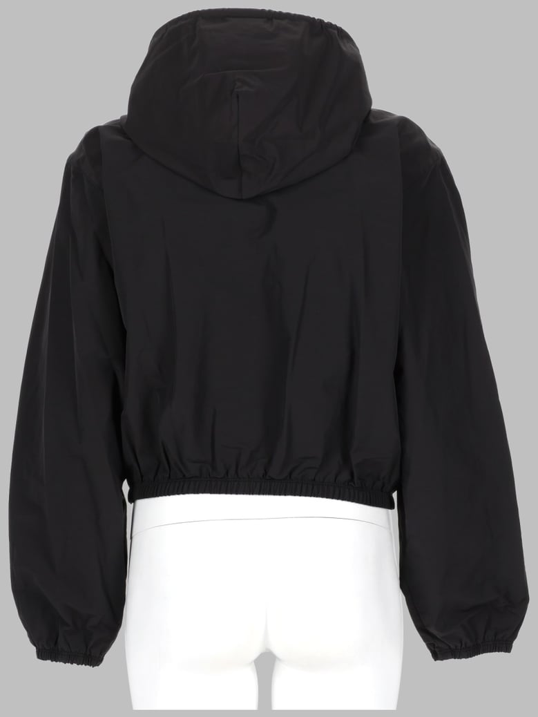 hooded jacket black by Selfnex