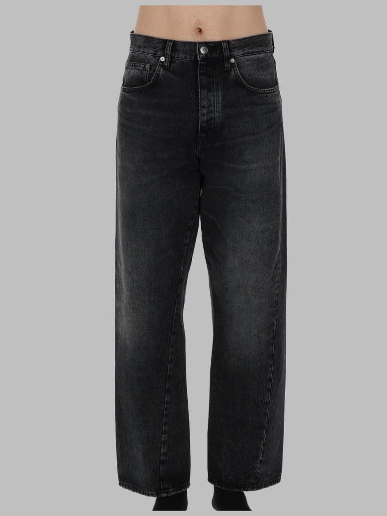 jeans wide twist black by Selfnex