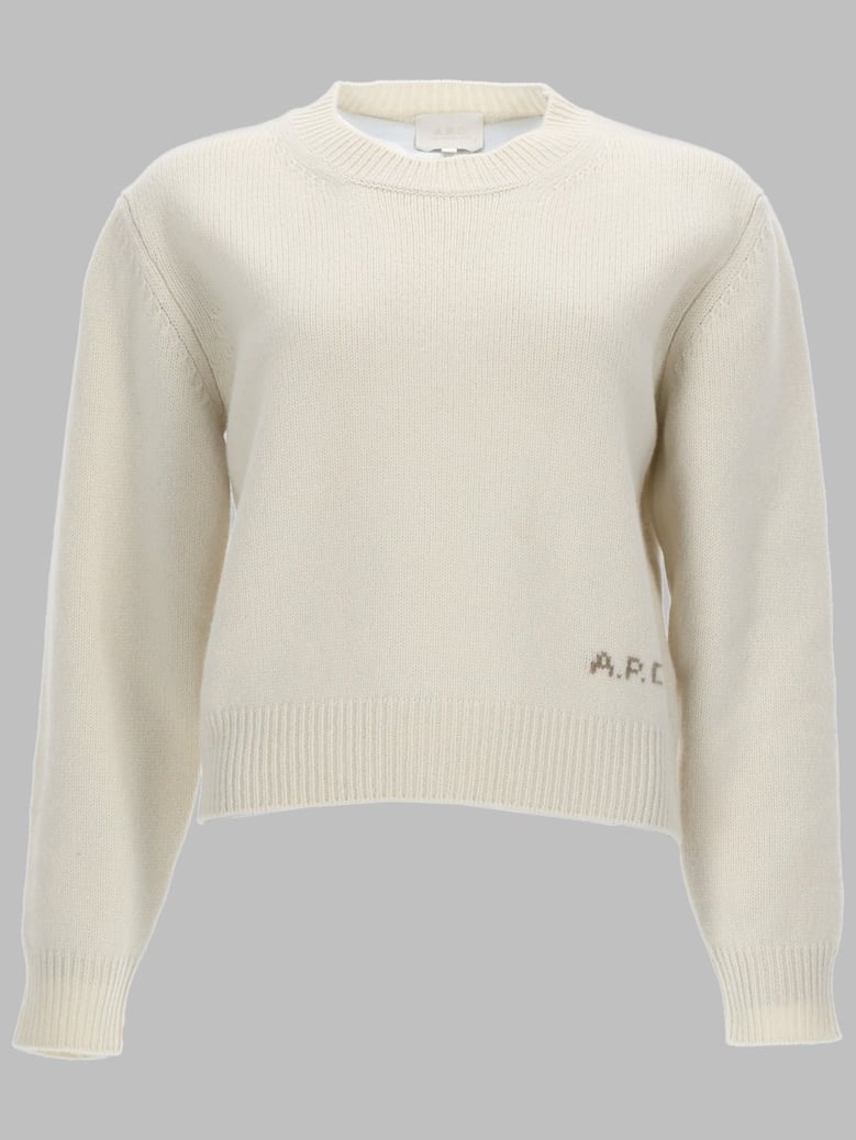 wool jumper anna white by Selfnex