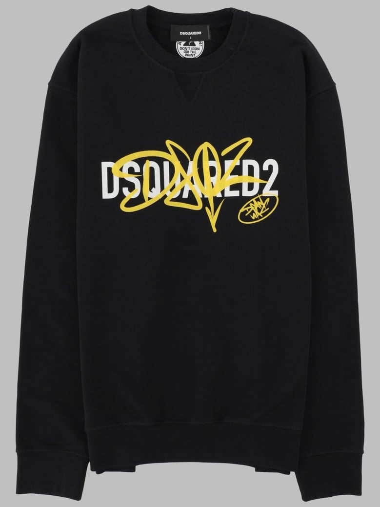 sweatshirt graffiti black by Selfnex