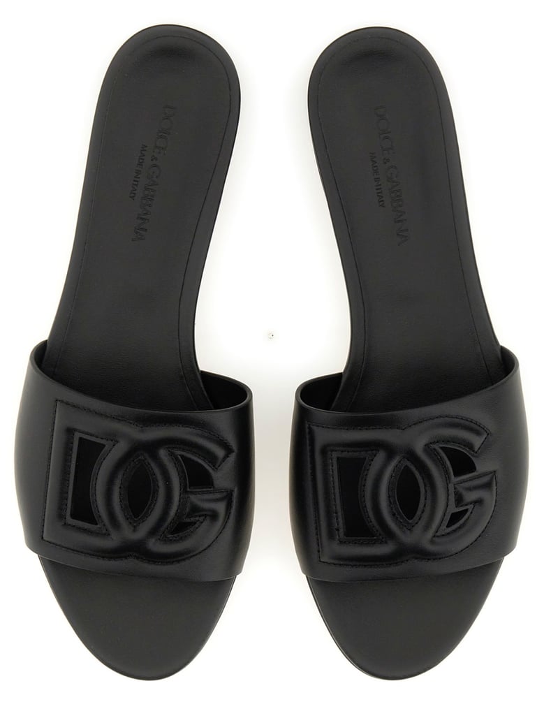 slide sandal black by Selfnex