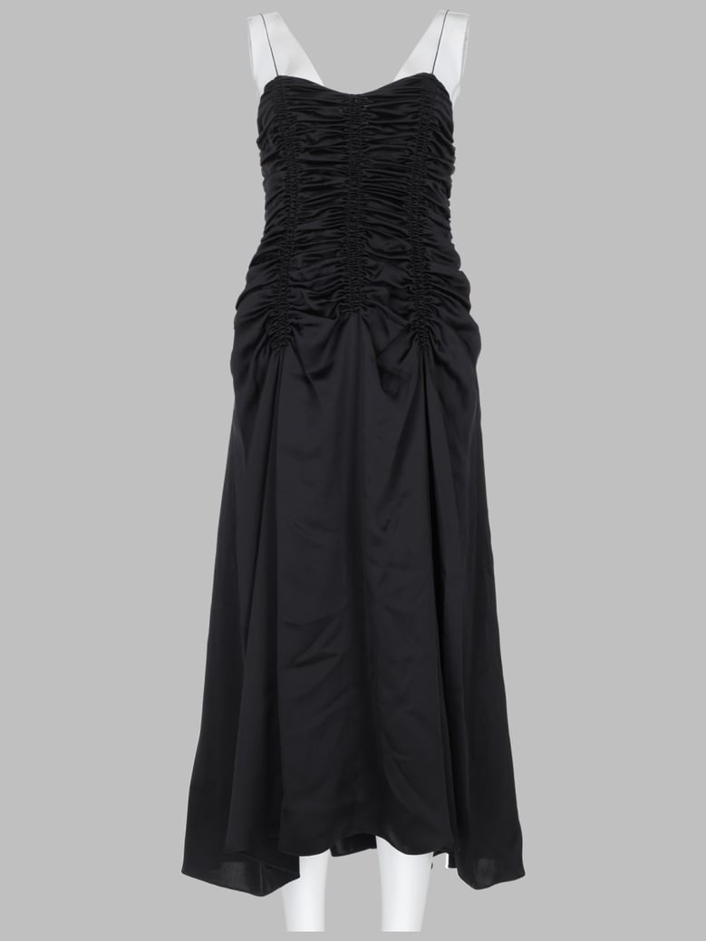 dress raina silk black by Selfnex