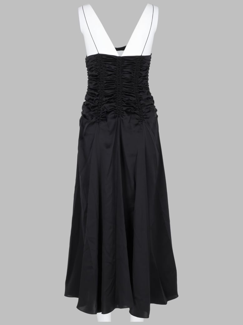 dress raina silk black by Selfnex