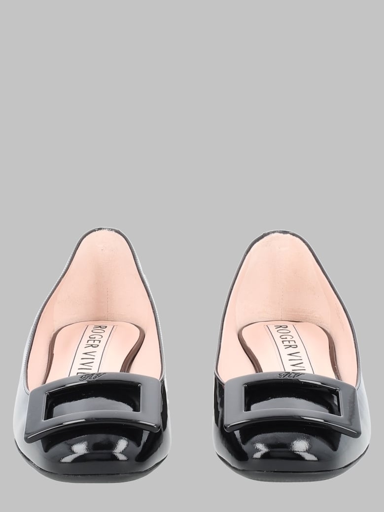 ballerina u look patent leather black by Selfnex