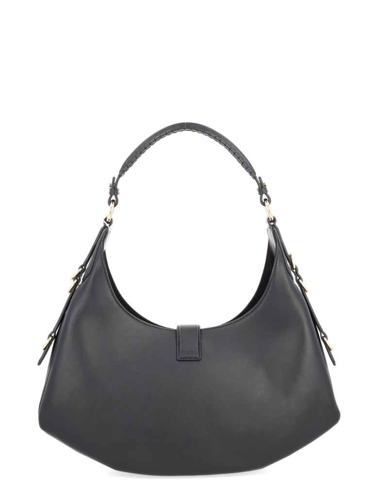 handbag kat recycled leather black by Selfnex