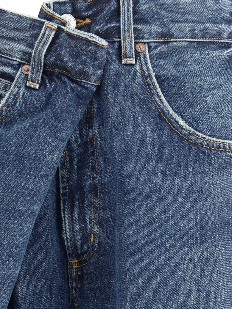 jeans vana wide leg indigo by Selfnex