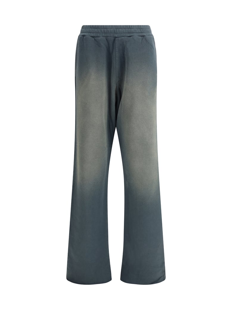 sweatpants bleached washed black by Selfnex