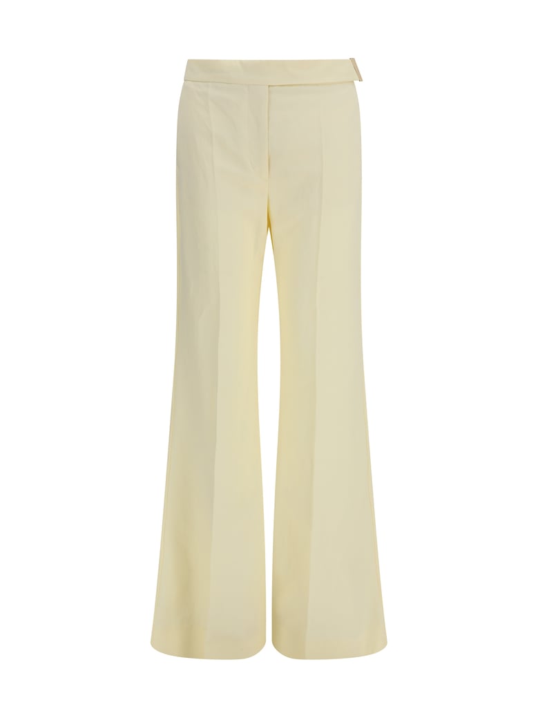 trousers piacere light yellow by Selfnex