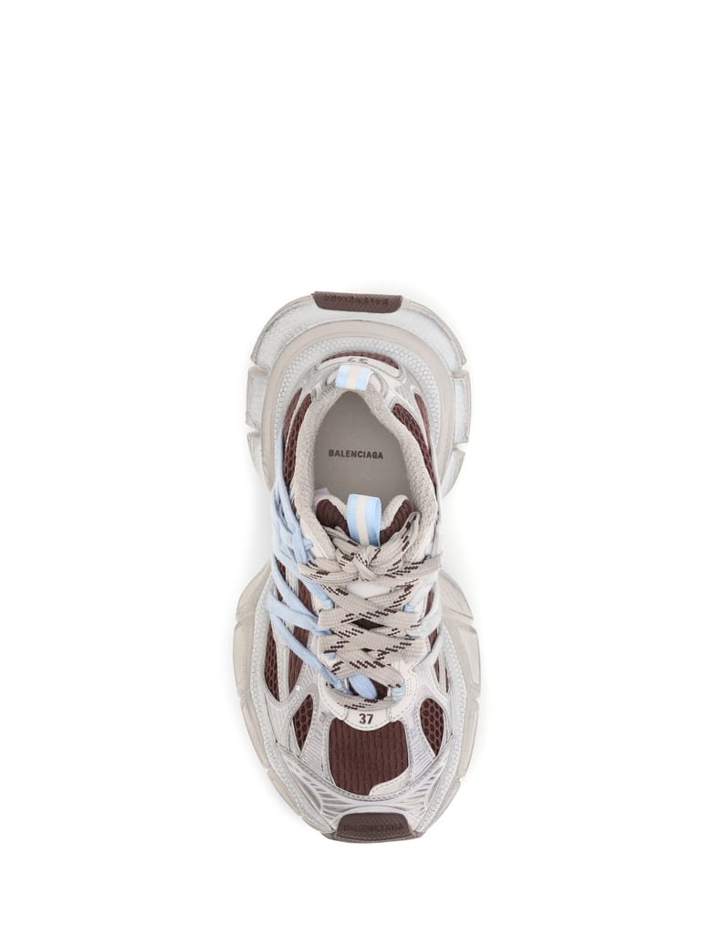 sneakers 3xl interlace brown/beige/blue by Selfnex