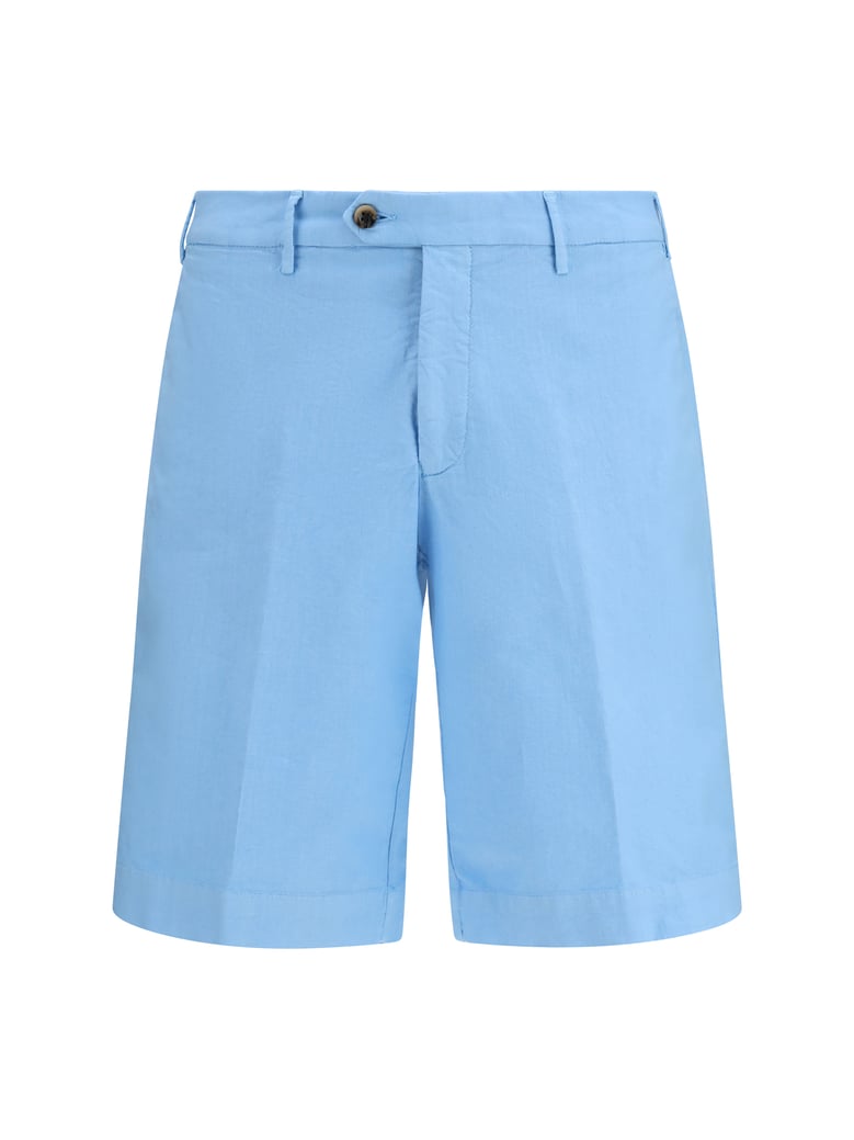 shorts with extended flap, light blue by Selfnex