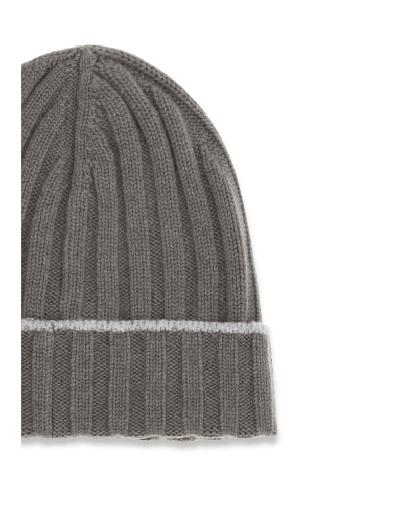 beanie hat cashmere army washed by Selfnex