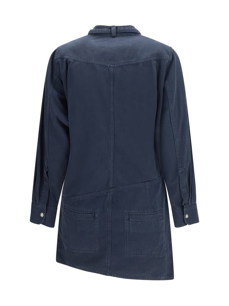 shirt dress nouria black by Selfnex