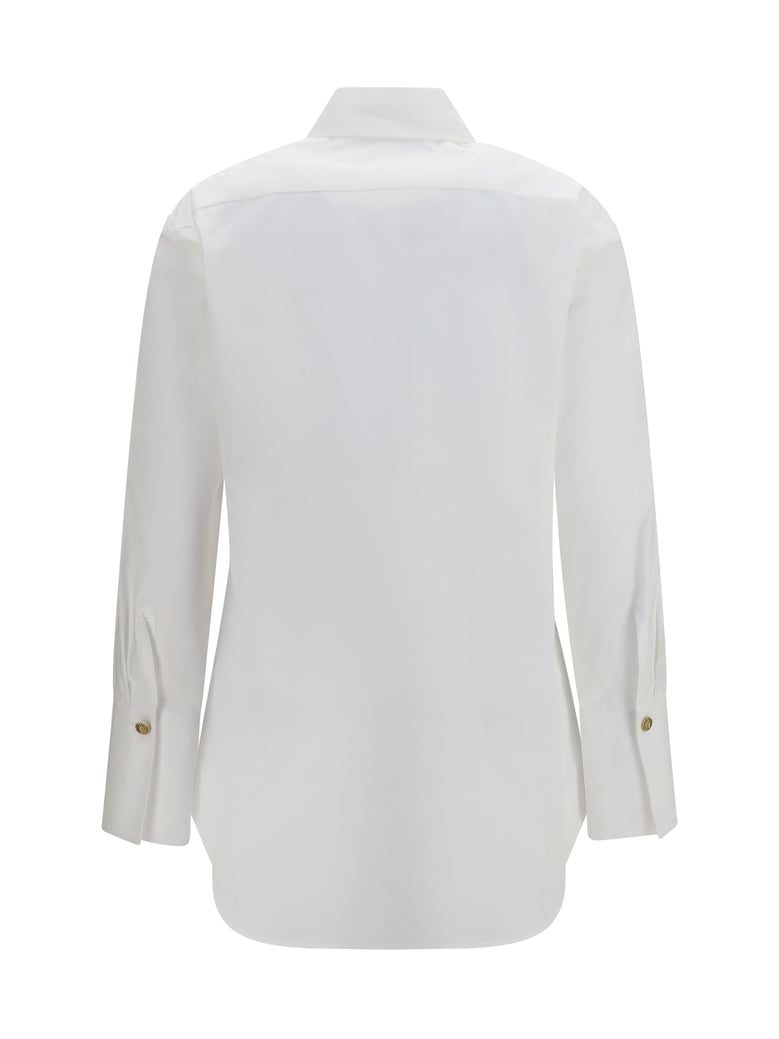 shirt cotton poplin optical white by Selfnex