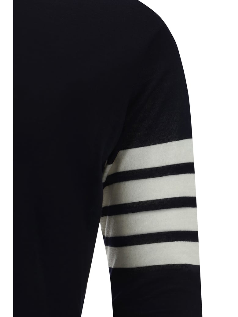 sweater wool fleece navy by Selfnex