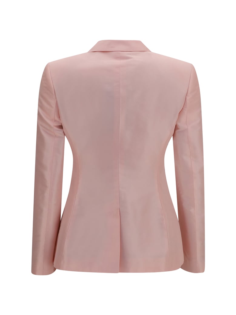 jacket silk faille hopeful pink by Selfnex