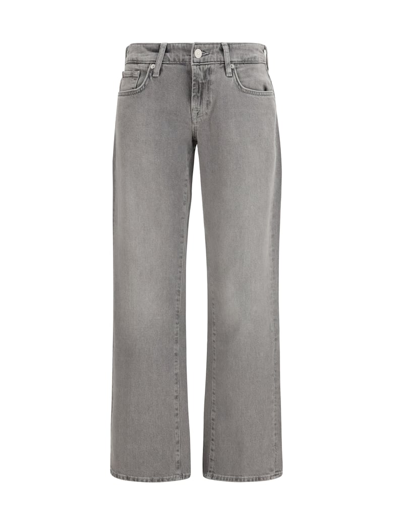 jeans low-rise straight grey by Selfnex