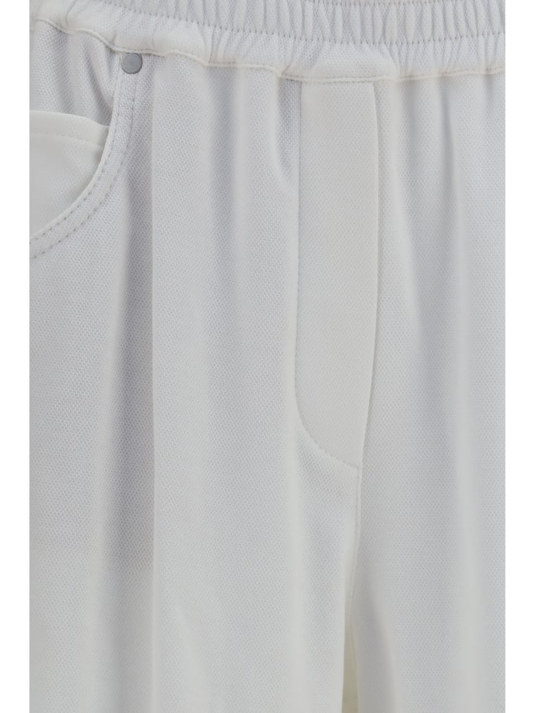 shorts cotton piqué off white by Selfnex