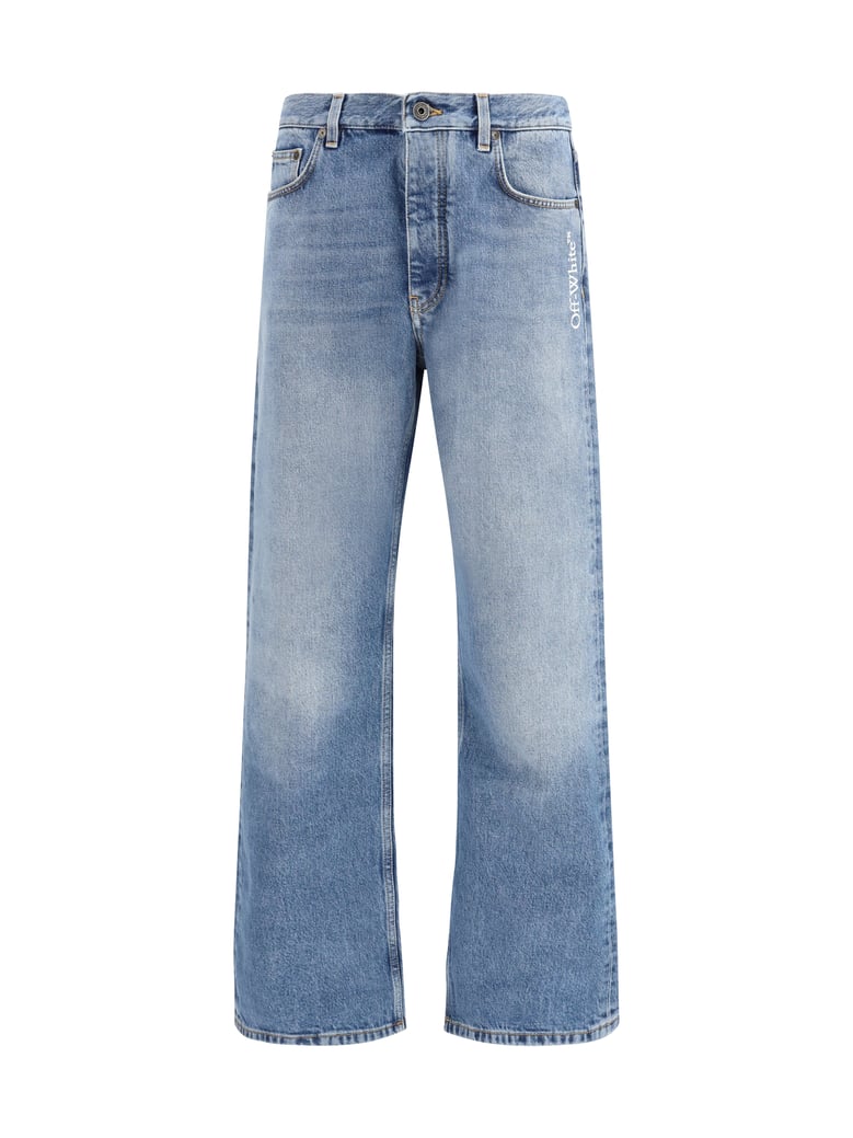 jeans half arrow light medium blue by Selfnex