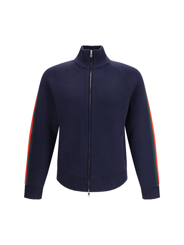 zip-up wool jacket by Selfnex