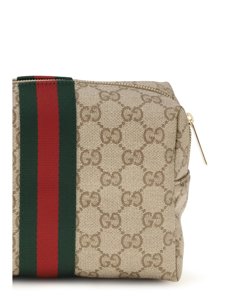 beauty case with web stripe by Selfnex